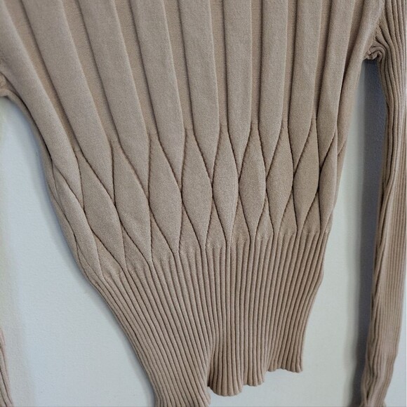 Club Monaco Keisa Sweater Beige Oatmeal Offwhite S Small - Picture 8 of 10